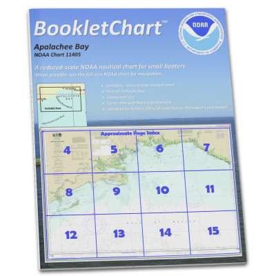 HISTORICAL NOAA BookletChart 11405: Apalachee Bay