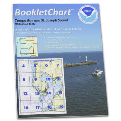 HISTORICAL NOAA BookletChart 11412: Tampa Bay and St. Joseph Sound