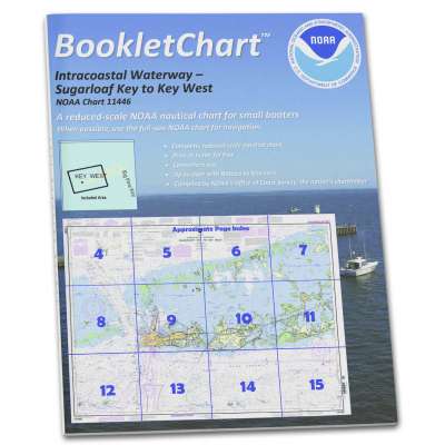 NOAA BookletChart 11446: Intracoastal Waterway Sugarloaf Key to Key West
