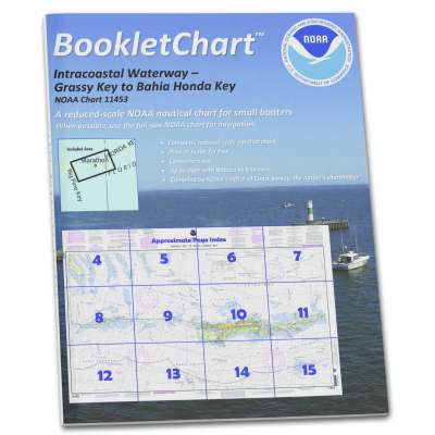 HISTORICAL NOAA BookletChart 11453: Florida Keys Grassy Key to Bahia Honda Key