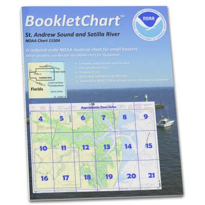 HISTORICAL NOAA BookletChart 11504: St. Andrew Sound and Satilla River