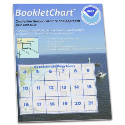 HISTORICAL NOAA Booklet Chart 11528: Charleston Harbor Entrance and Approach