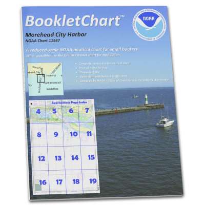 HISTORICAL NOAA BookletChart 11547: Morehead City Harbor