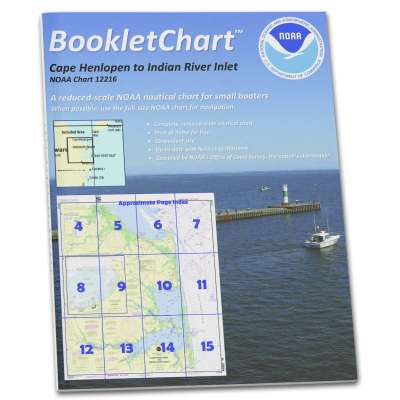 HISTORICAL NOAA BookletChart 12216: Cape Henlopen to Indian River Inlet;Breakwater Harbor