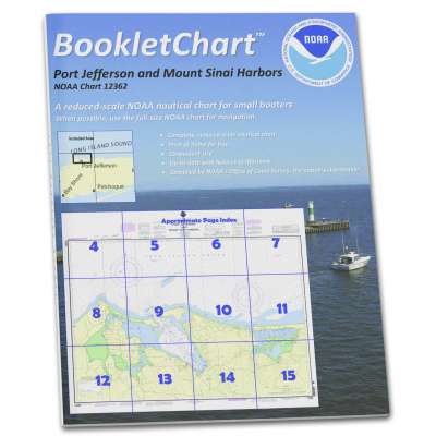 HISTORICAL NOAA BookletChart 12362: Port Jefferson and Mount Sinai Harbors