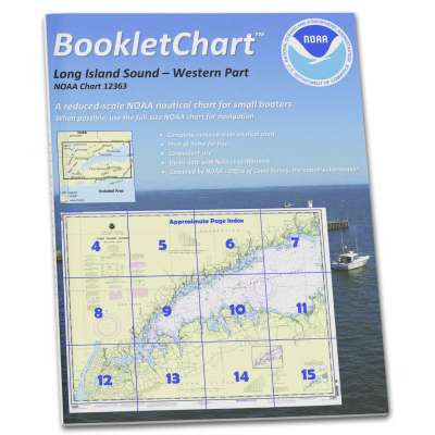 HISTORICAL NOAA BookletChart 12363: Long Island Sound Western Part