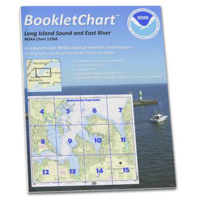 HISTORICAL NOAA BookletChart 12366: Long Island Sound and East River Hempstead Harbor to Tallman Island