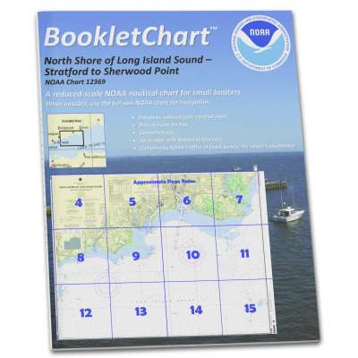 HISTORICAL NOAA BookletChart 12369: North Shore of Long Island Sound Stratford to Sherwood Point