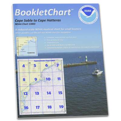 NOAA BookletChart 13003: Cape Sable to Cape Hatteras