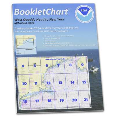 NOAA BookletChart 13006: West Quoddy Head to New York