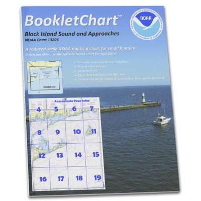 HISTORICAL NOAA BookletChart 13205: Block Island Sound and Approaches