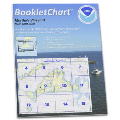 HISTORICAL NOAA BookletChart 13233: Martha's Vineyard;Menemsha Pond