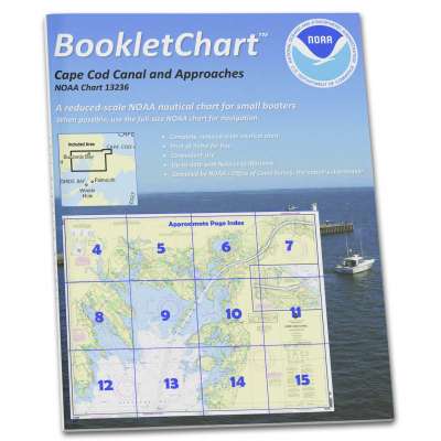 HISTORICAL NOAA BookletChart 13236: Cape Cod Canal and Approaches