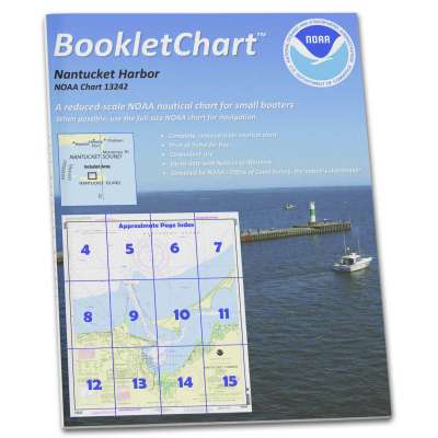 HISTORICAL NOAA Booklet Chart 13242: Nantucket Harbor