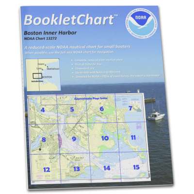 HISTORICAL NOAA BookletChart 13272: Boston Inner Harbor