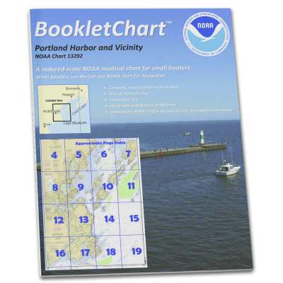 HISTORICAL NOAA BookletChart 13292: Portland Harbor and Vicinity