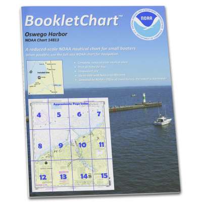 HISTORICAL NOAA BookletChart 14813: Oswego Harbor