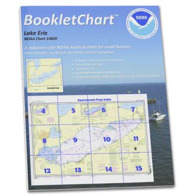 NOAA BookletChart 14820: Lake Erie