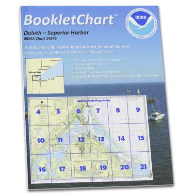 HISTORICAL NOAA BookletChart 14975: Duluth-Superior Harbor;Upper St. Louis River