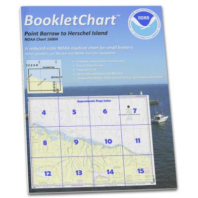 NOAA Booklet Chart 16004: Point Barrow to Herschel Island