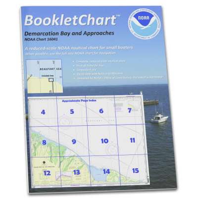 HISTORICAL NOAA Booklet Chart 16041: Demarcation Bay and approaches