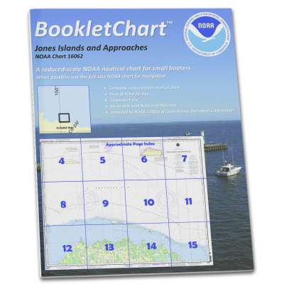 Alaska NOAA Charts :HISTORICAL NOAA Booklet Chart 16062: Jones Islands and approaches