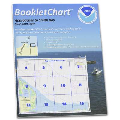 HISTORICAL NOAA Booklet Chart 16067: Approaches to Smith Bay