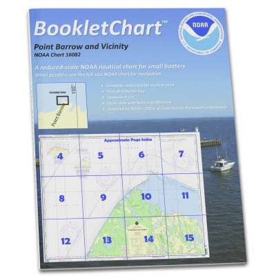 HISTORICAL NOAA Booklet Chart 16082: Pt. Barrow and Vicinity