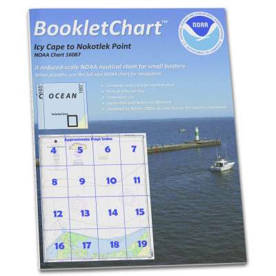 HISTORICAL NOAA Booklet Chart 16087: ICY Cape to Nokotlek Pt.