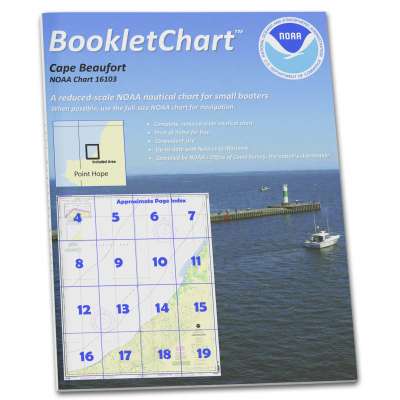 HISTORICAL NOAA Booklet Chart 16103: Cape Beaufort