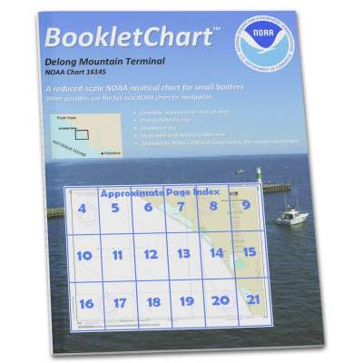 HISTORICAL NOAA Booklet Chart 16145: Delong Mountain Terminal (Red Dog Mine)