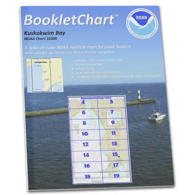 NOAA BookletChart 16300: Kuskokwim Bay;Goodnews Bay
