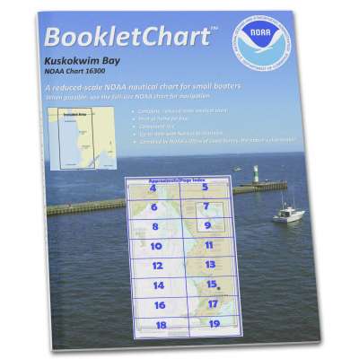 HISTORICAL NOAA BookletChart 16300: Kuskokwim Bay;Goodnews Bay