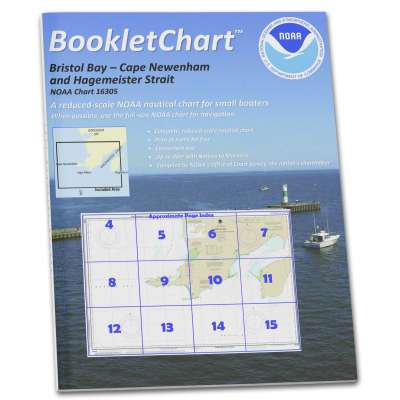 HISTORICAL NOAA Booklet Chart 16305: Bristol Bay-Cape Newenham and Hagemeister Strait