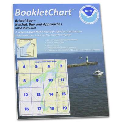 HISTORICAL NOAA BookletChart 16323: Bristol Bay-Kvichak Bay and approaches