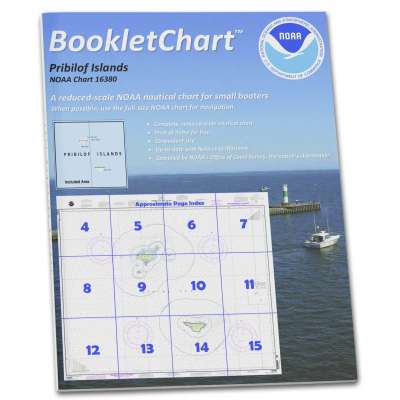 HISTORICAL NOAA Booklet Chart 16380: Pribilof Islands