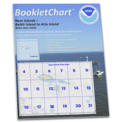 NOAA Booklet Chart 16420: Near Islands Buldir Island to Attu Island