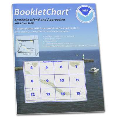HISTORICAL NOAA Booklet Chart 16450: Amchitka Island and Approaches