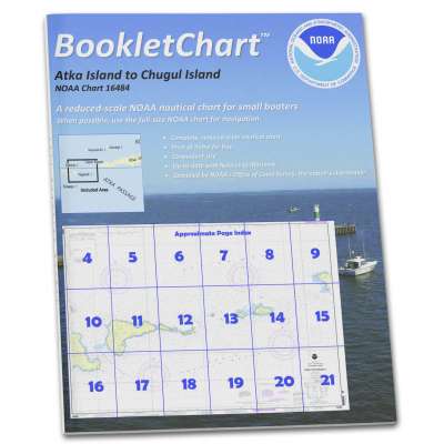 HISTORICAL NOAA Booklet Chart 16484: Atka Island to Chugul Island Atka Island