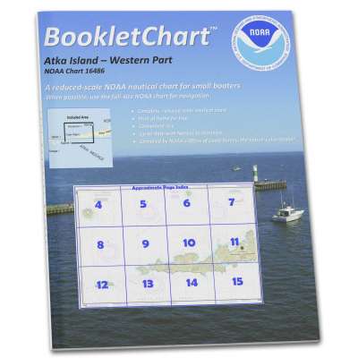 HISTORICAL NOAA Booklet Chart 16486: Atka Island: Western Part
