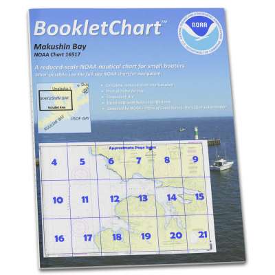 HISTORICAL NOAA Booklet Chart 16517: Makushin Bay