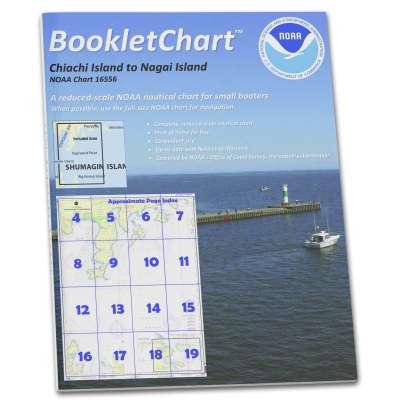 HISTORICAL NOAA BookletChart 16556: Chiachi Island to Nagai Island;Chiachi Islands Anchorage