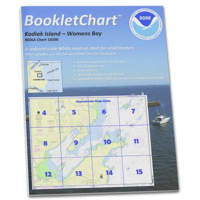 HISTORICAL NOAA BookletChart 16596: Womens Bay