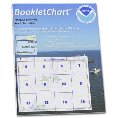 HISTORICAL NOAA BookletChart 16606: Barren Islands