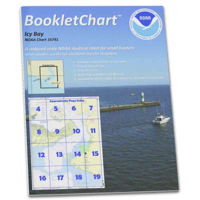 historical NOAA BookletChart 16741: ICY Bay