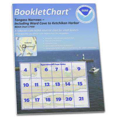 HISTORICAL NOAA BookletChart 17430: Tongass Narrows