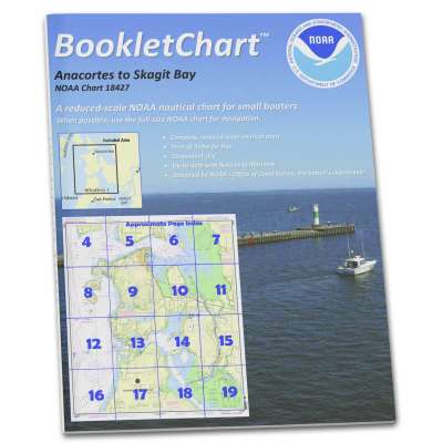 NOAA BookletChart 18427: Anacortes to Skagit Bay