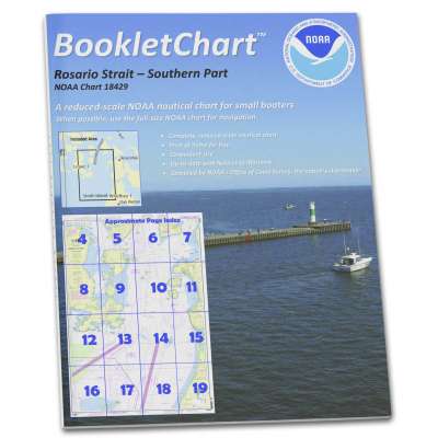 NOAA BookletChart 18429: Rosario Strait-Southern Part