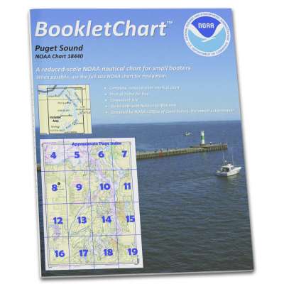 NOAA BookletChart 18440: Puget Sound