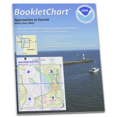 NOAA BookletChart 18443: Approaches to Everett